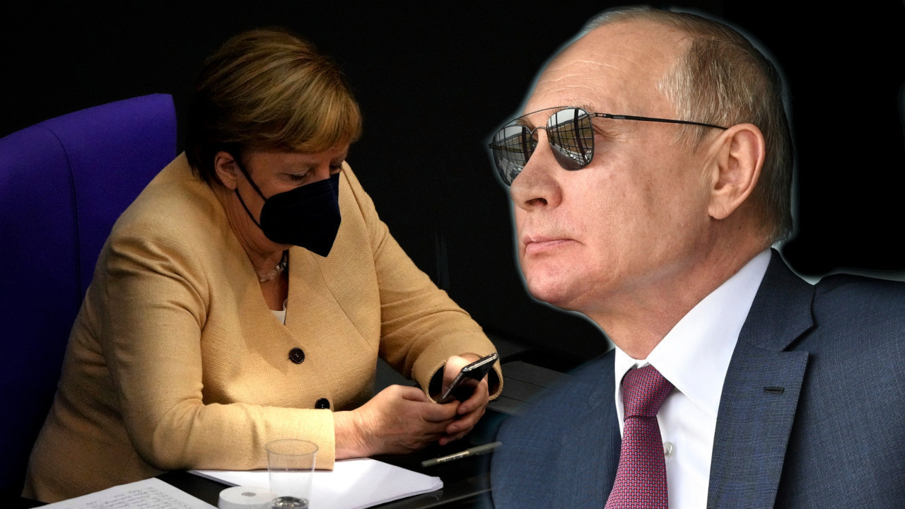 МЕРКЕЛОВОЈ УСРЕД САСТАНКА ЗВОНИО ТЕЛЕФОН: Путин се иронично насмејао због инцидента