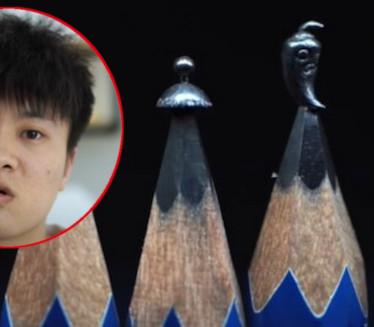 ОД ОЛОВКЕ НАПРАВИТИ УМЕТНИЧКО ДЕЛО? Овај кинески уметник је показао како (ВИДЕО)