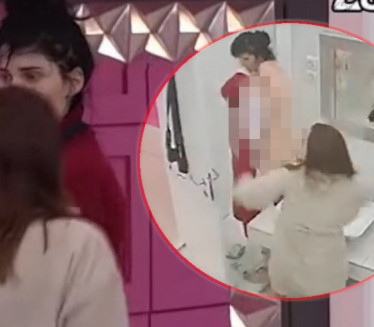 TUČA U ZADRUZI: Divlje nasrnula na golu golcatu Deniz Dejm - horor u kupatilu (VIDEO)