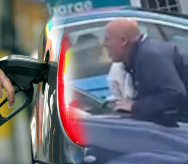 NASILJE U LONDONU: Britanac vadi nož zbog goriva (VIDEO)