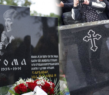 OVO JE TOMINA KĆI Stigla ocu na grob: "Dugo ga nisam viđala"