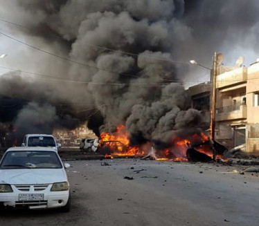 БОМБАШКИ НАПАД: Експлодирао аутомобил у Сирији