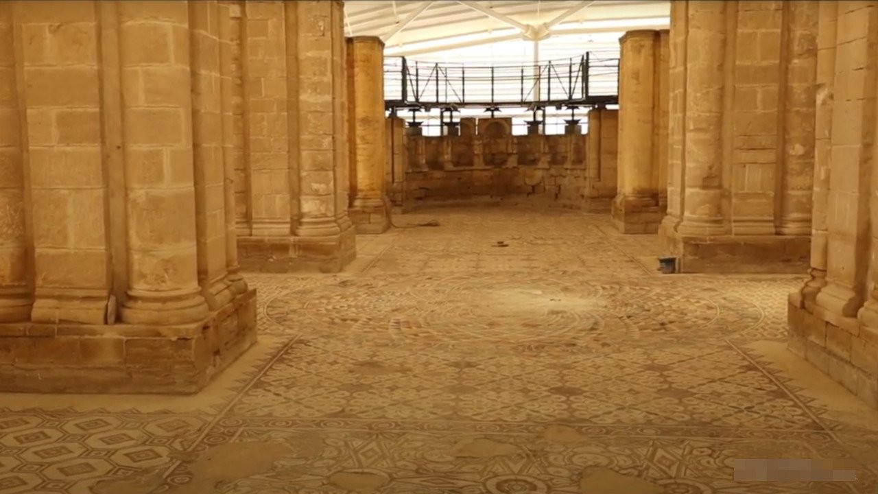 PALESTINA BRINE O KULTURI: Obnovili mozaik star 1000 godina