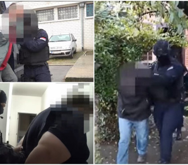 Snimak hapšenja 18 PEDOFILA: Vidite šta su radili deci