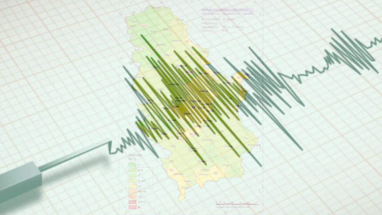 NOVI ZEMLJOTRES U SRBIJI: Slabiji potres kod Bajine Bašte