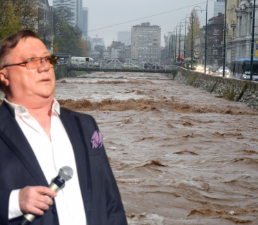 ЦРНИ ХУМОР:Зашто је Халид Бешлић крив за поплаве у Сарајеву?