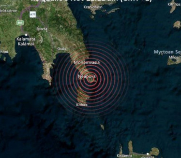 Treslo se u Lakoniji, novi zemljotres u Grčkoj