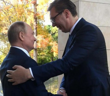 POSEBNA PAŽNJA ZA ISPORUKU GASA: Razovor Vučića i Putina