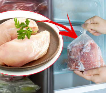 SJAJAN TRIK: Kako da odmrznete meso za samo PET MINUTA?