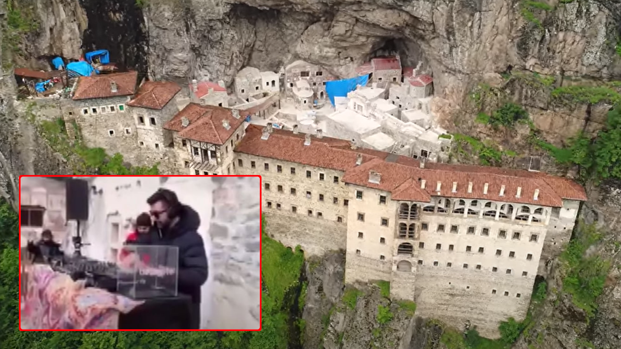 SVETOGRĐE U MANASTIRU: Turci u svetinji snimali spot (VIDEO)