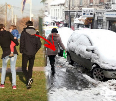 ЧУДНО ВРЕМЕ У СРБИЈИ: На југу пролеће, на северу пада снег