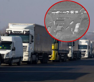OTIŠLI IZ UKRAJINE: Kamioni preko Poljske krenuli put Srbije