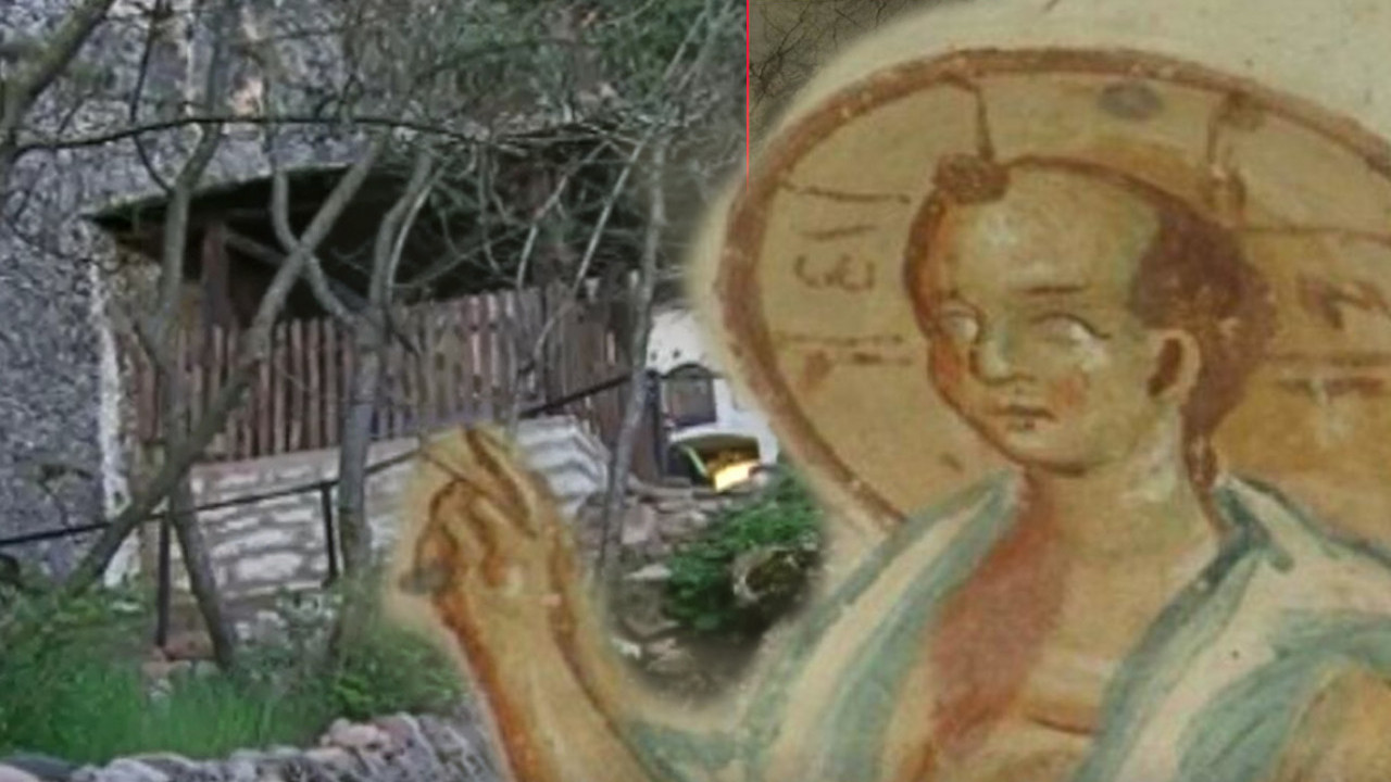 "ĆELAVI ISUS" Tajna freske u pećinskoj crkvi na St. planini
