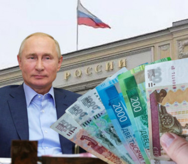 ПУТИН ОЈАЧАО РУБЉУ: Западне земље ће куповати руску валуту