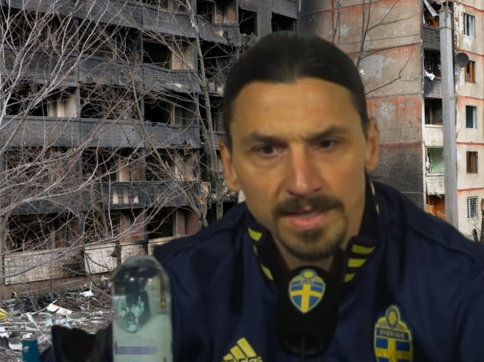 "NE BI SMELO..." Ibrahimović o RATU u Ukrajini