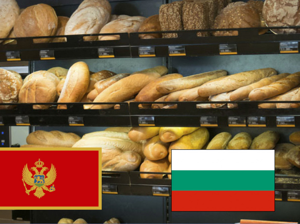 Uvoz bugarskog brašna POSKUPLJUJE cenu hleba u Crnoj Gori