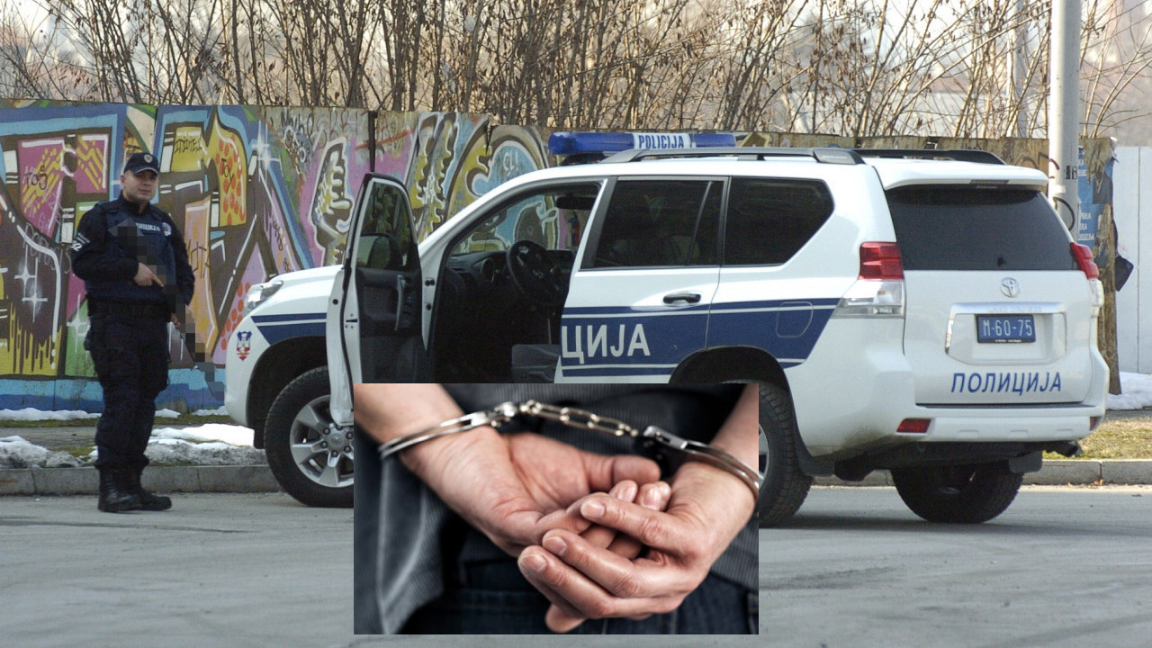 ХАПШЕЊЕ У КЊАЖЕВЦУ: Полиција ухапсила дилера (40)