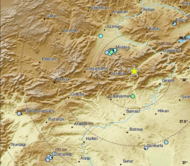 TRESLA SE TURSKA: Snažan zemljotres pogodio istok zemlje