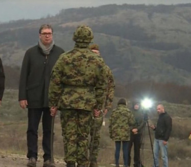 VATRENI ŠTIT: Započeta taktička vežba Vojske Srbije