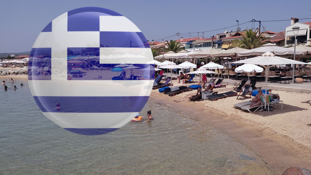 "OD DANAS BAHATO" Srbin oduševio fotkom sa grčke plaže