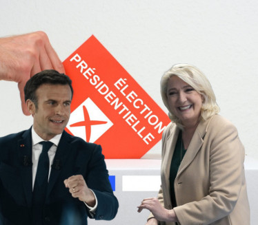 REZULTATI PRVOG KRUGA IZBORA: Makron bolji od Le Penove
