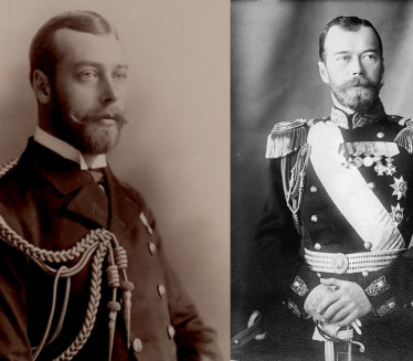 НЕВЕРОВАТНА СЛИЧНОСТ: Руски и британски краљ као близанци
