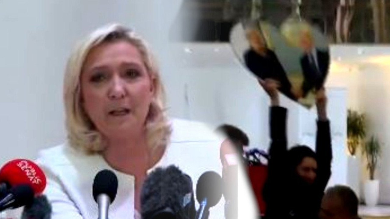 OBEZBEĐENJE REAGOVALO: Incident na konferenciji Le Penove