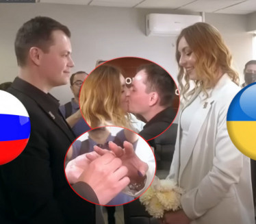 ЉУБАВ ЈАЧА ОД РАТА: Рус оженио Украјинку - муке око папира