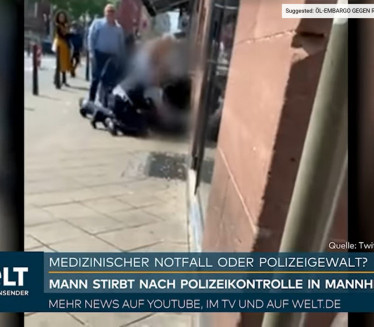 PREMINUO HRVAT: Brutalnost nemačke policije (VIDEO)