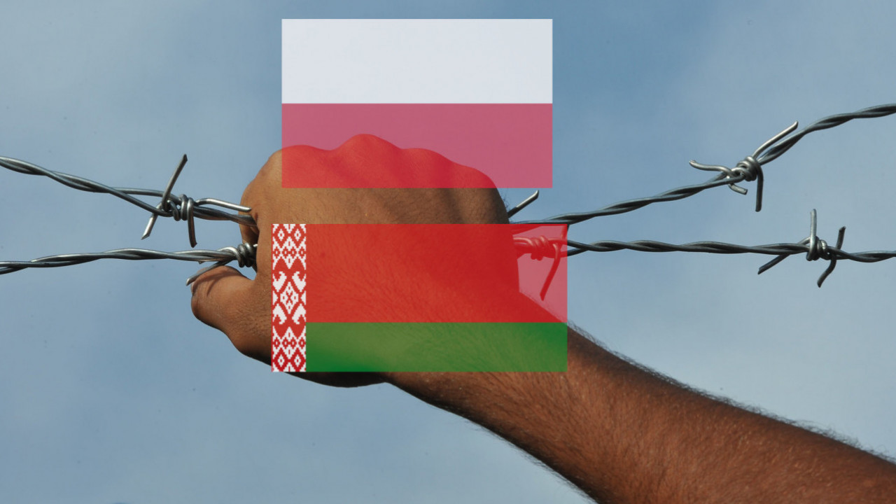 Bodljikava žica omeđava Poljsku i Belorusiju