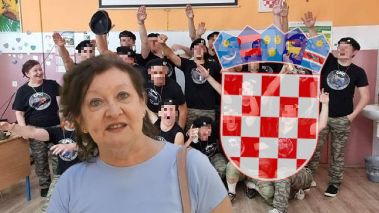 Hrvatska profesorka KAŽNJENA zbog ustaških simbola