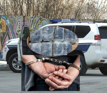 AKCIJA BEOGRADSKE POLICIJE: Uhapšen sa većom količinom droge