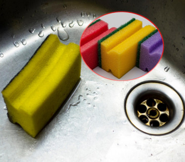 ЛЕГЛО БАКТЕРИЈА: Како очистити кухињски сунђер - поуздано!