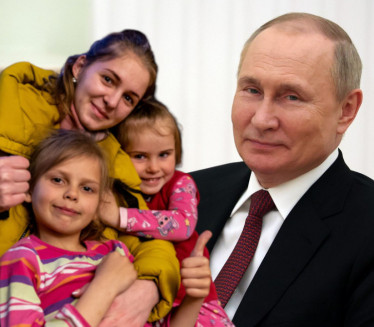 МАЈКА ХЕРОЈ: Путин даје милион рубаља Рускињама са више деце