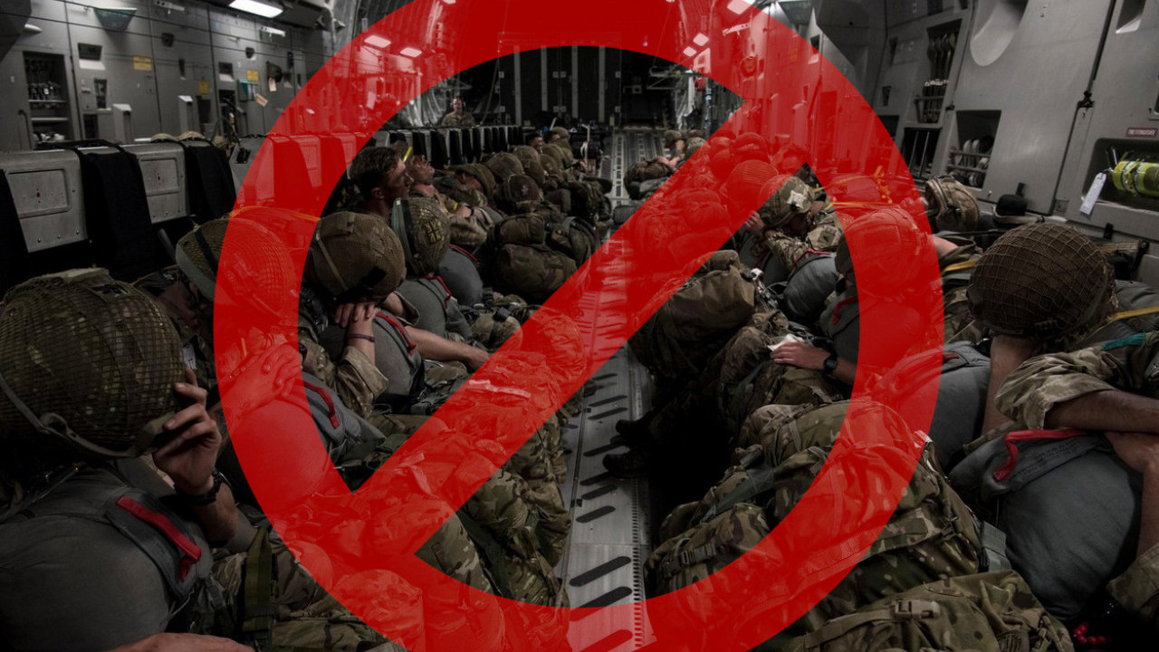 ZBOG SKANDALA: Britanski padobranci ne idu na Kosmet
