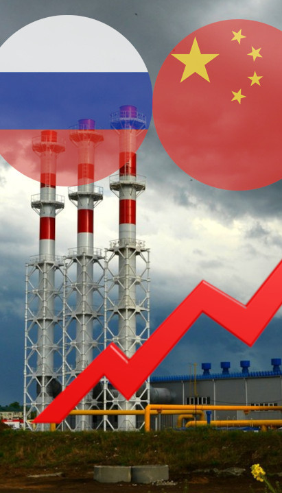 U NALETU: Gasprom povećao isporuke gasa Kini za 63%