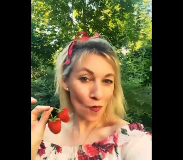 "OVO JE UZNEMIRUJUĆE": Zaharova zapalila internet (VIDEO)