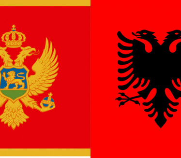 SKANDAL U C. GORI U zgradi Vlade slika sa albanskom zastavom