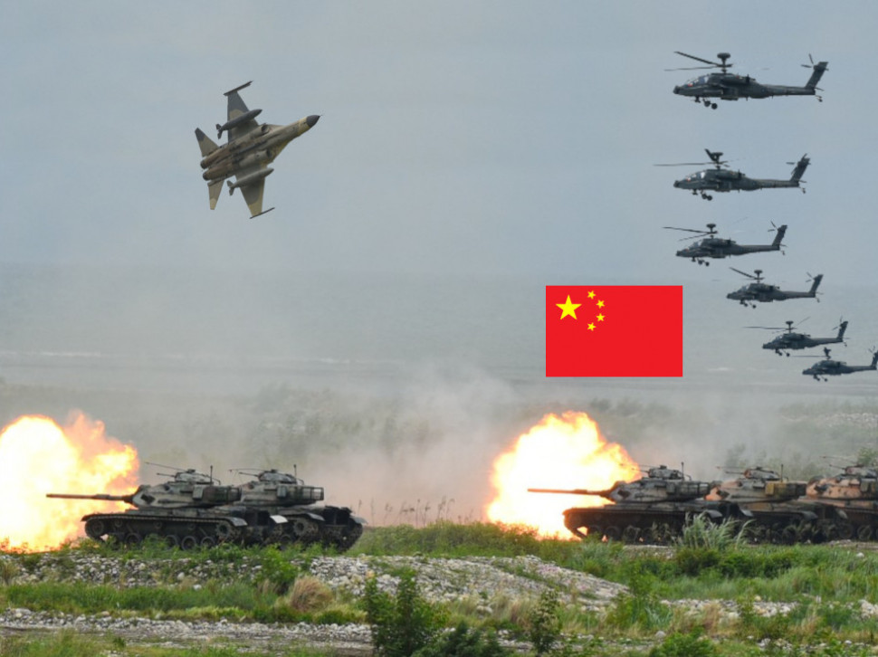 Кинеска војска поново прешла средишњу линију мореуза