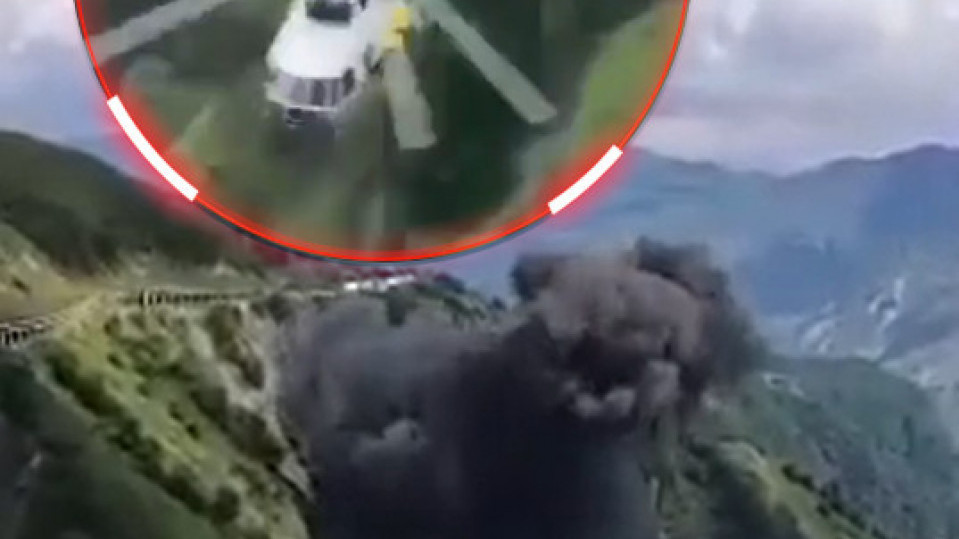 UZNEMIRUJUĆE: Srušio se helikopter pun spasilaca (VIDEO)