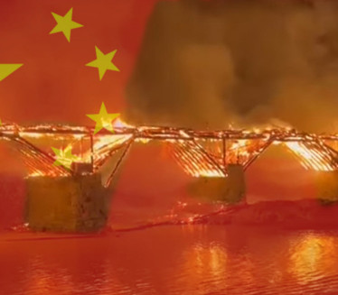 ТРАГЕДИЈА У КИНИ: Изгорео мост стар 900 година