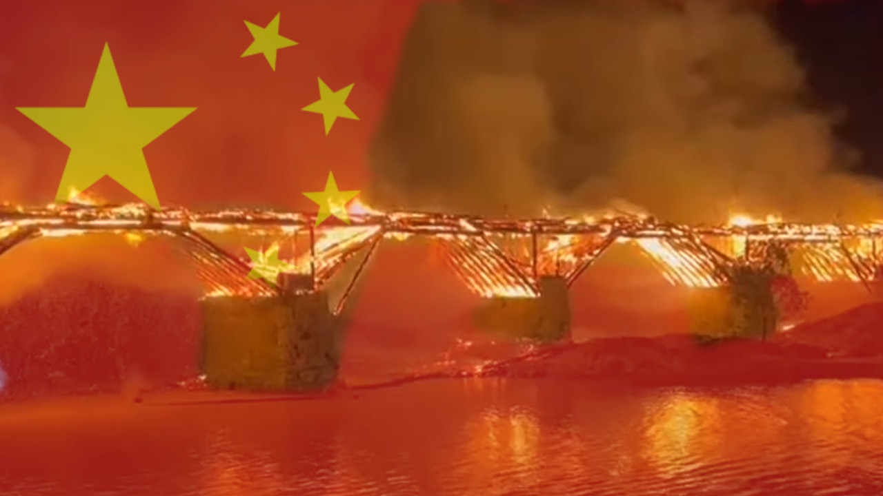 TRAGEDIJA U KINI: Izgoreo most star 900 godina