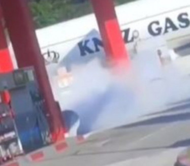 HAOS U ČAČKU: Procureo gas na pumpi - EVAKUACIJA građana