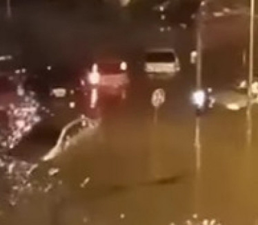 НОВИ САД: Аутомобили пливали, вода улазила у куће