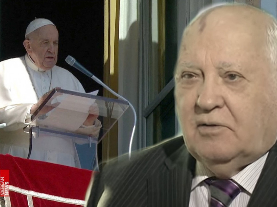 ГОРБАЧОВ ЈЕ БИО ВИЗИОНАР: Папа одао пошту совјетском лидеру