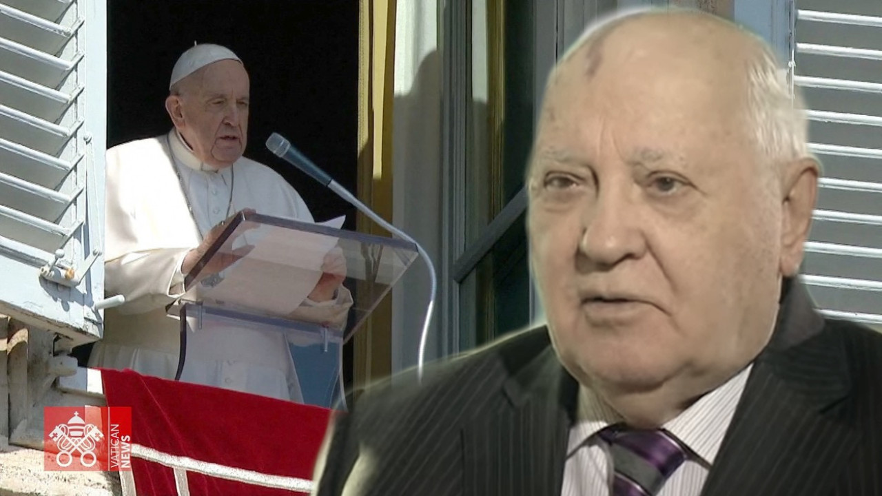 GORBAČOV JE BIO VIZIONAR: Papa odao poštu sovjetskom lideru