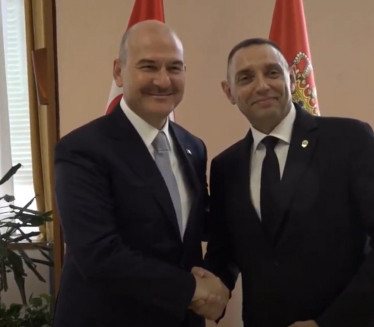 VULIN: Policijska saradnja Srbije i Turske na visokom nivou
