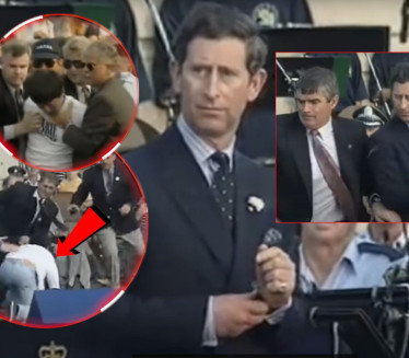Snimak neuspelog atentata na princa Čarlsa iz 1994. godine