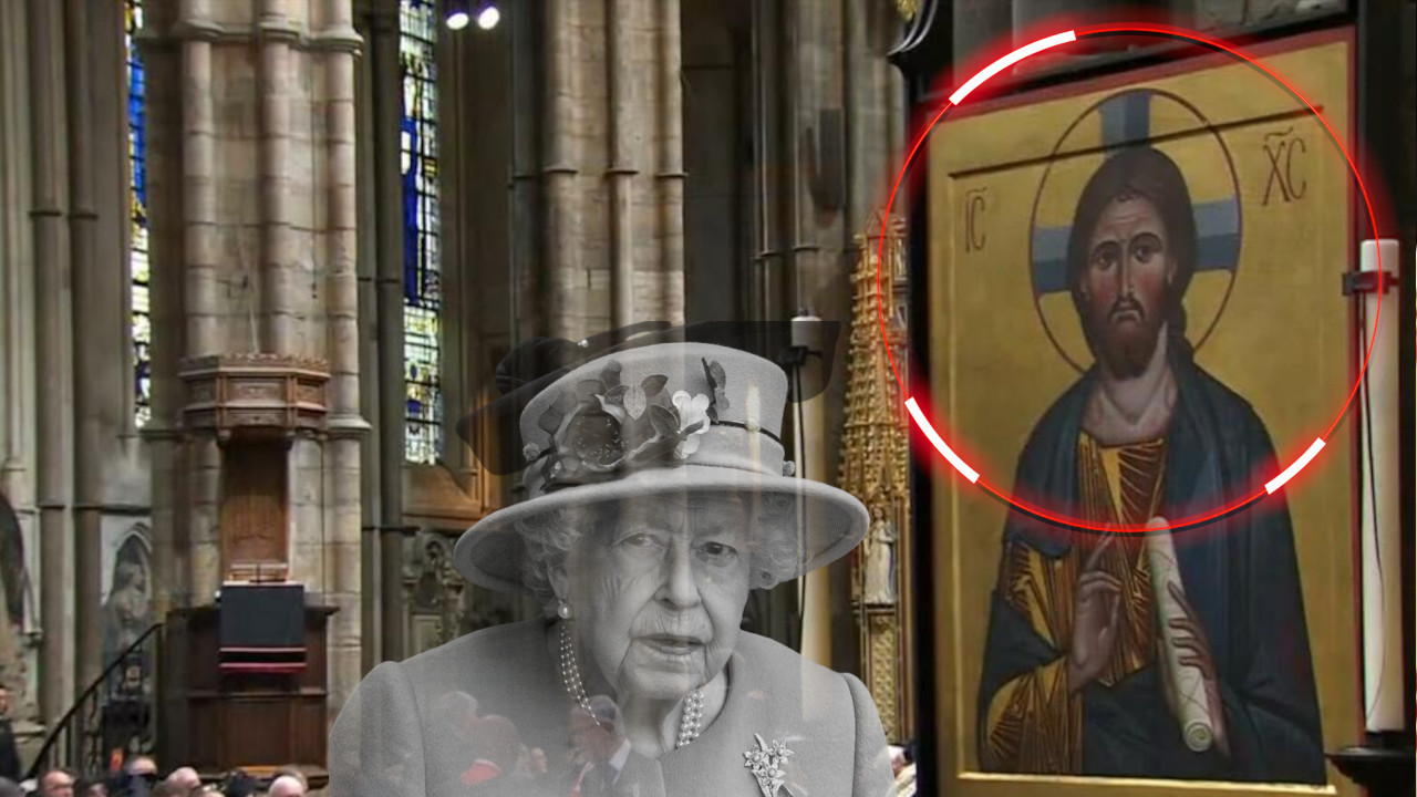РУСКИ ПЕЧАТ: Откуд православне иконе на сахрани краљице?