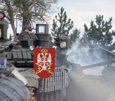 VOJSKA SRBIJE: Tenk T-72MS u akciji
